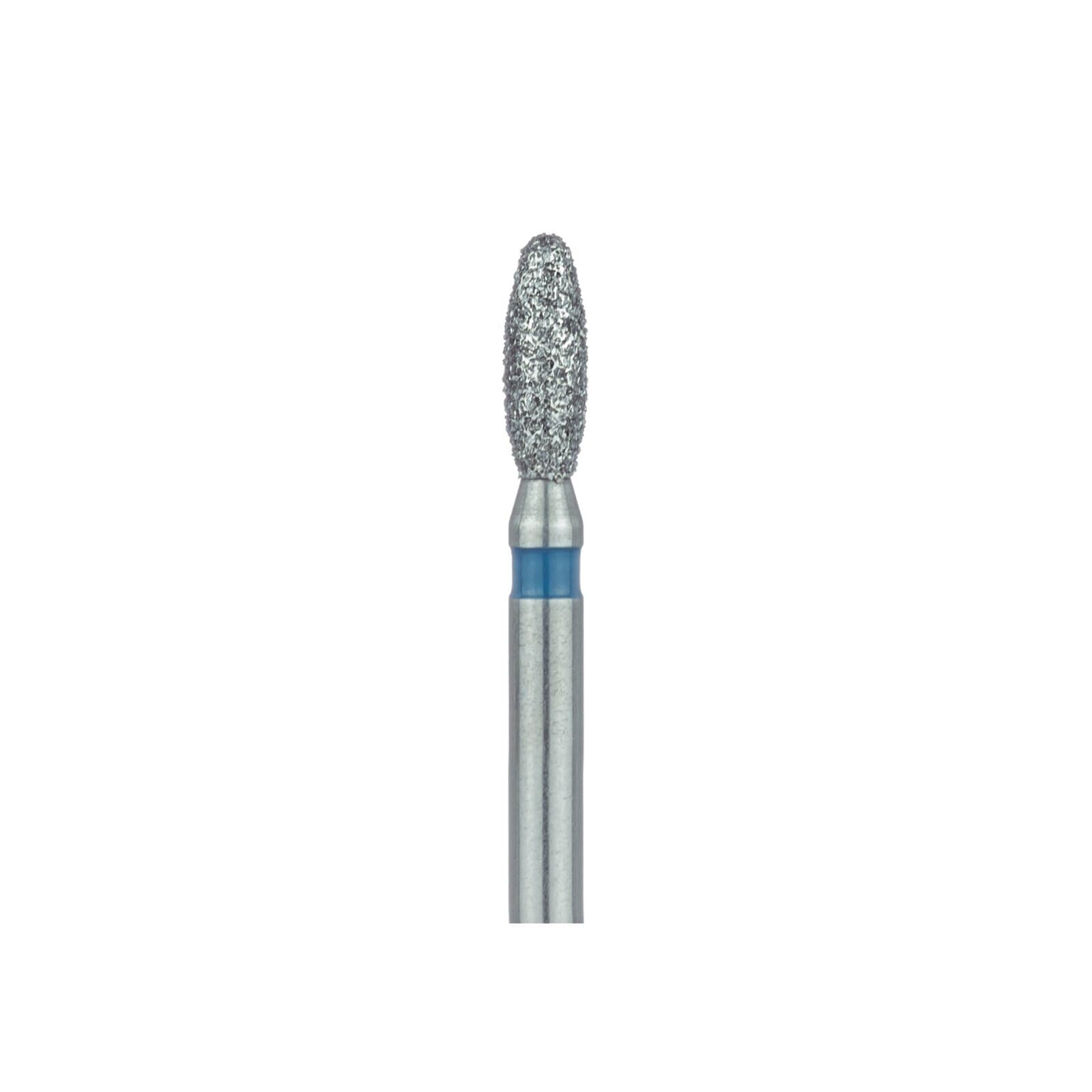 Meisinger Multi-Use Diamond Bur, FG, Long Football, #833L, 1.8 mm, Medium Grit, Blue Ring, 5/Pk, 833L-018-FG thumbnail 4