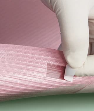 Sani-Tab® Chain-Free® Patient Towel, 2-Ply Tissue/1-Ply Poly, 13" x 19", Lavender, 400/Case, WEXLVT thumbnail 6