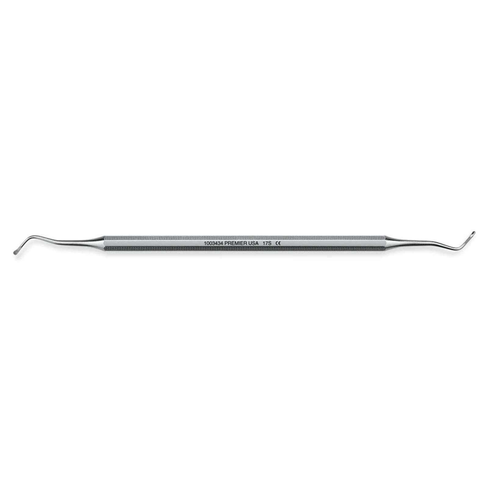 Premier Dental Products Excavator DE #18S, Double End, Octagonal Handle - Excavator DE 18S - Image 1
