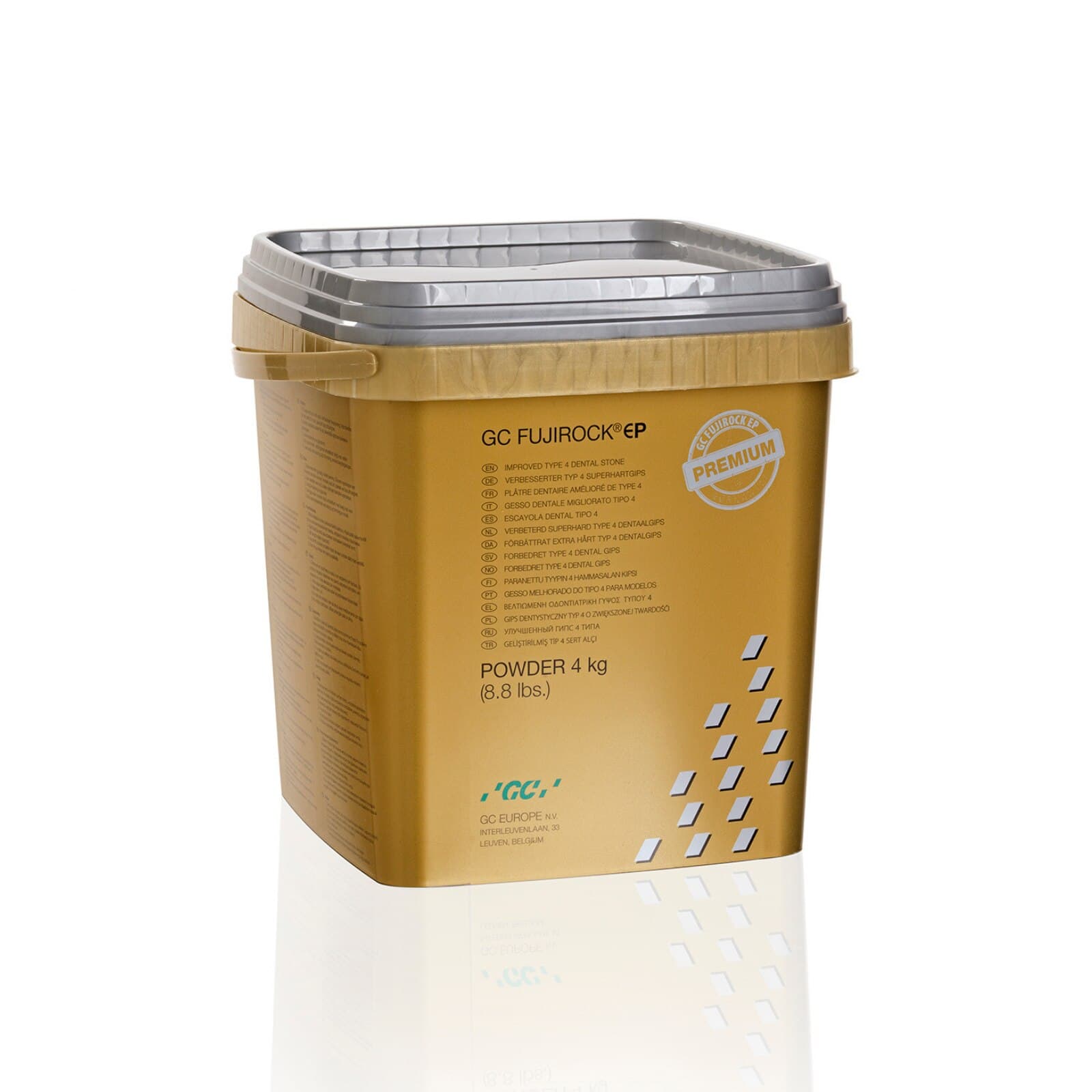 GC FujiROCK EP Premium Type IV Dental Die Stone, Titanium Gray, 4 kg thumbnail 3