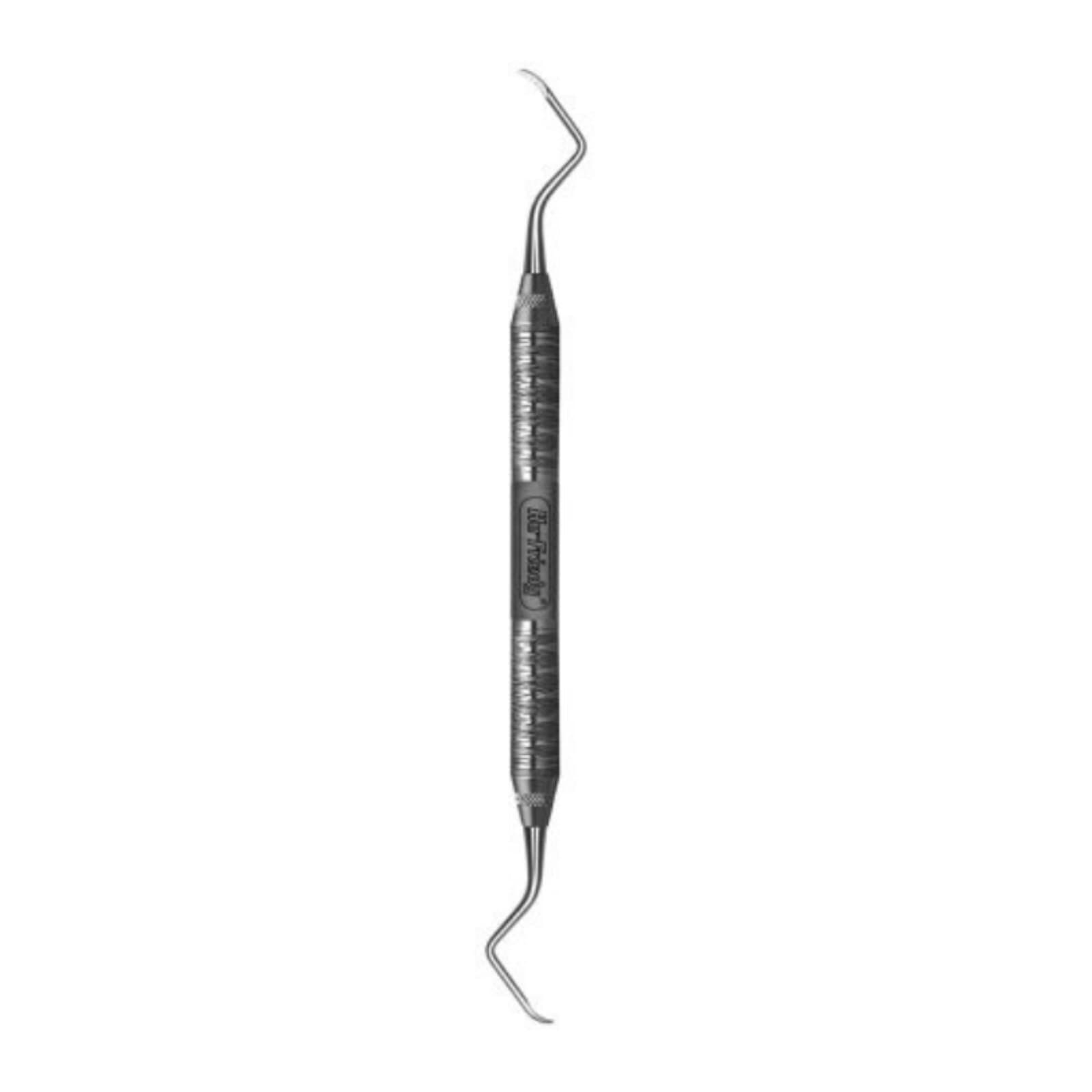 Hu-Friedy Prichard Periodontal Surgical Curette, PR1/2, Double End, #6 Satin Steel Handle, 1.5mm Working End, 712795 thumbnail 3