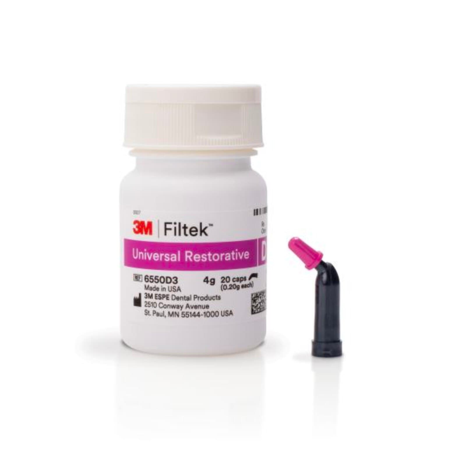 3M Filtek Universal Restorative Capsules, Shade D3, 0.2 g, 20/Pk, 6550D3 thumbnail 5