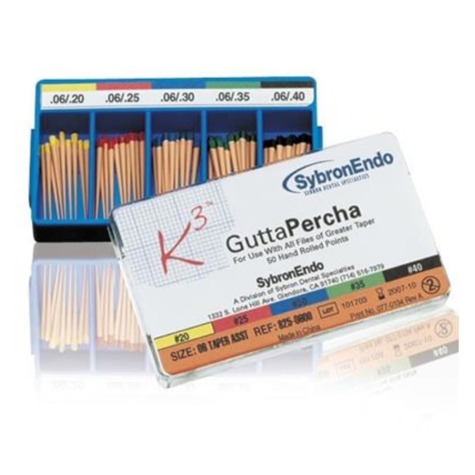 K3/K3XF Gutta Percha Points, 0.06 Taper, Assorted Sizes #20-40, 50/Pk, 825-0600 thumbnail 8