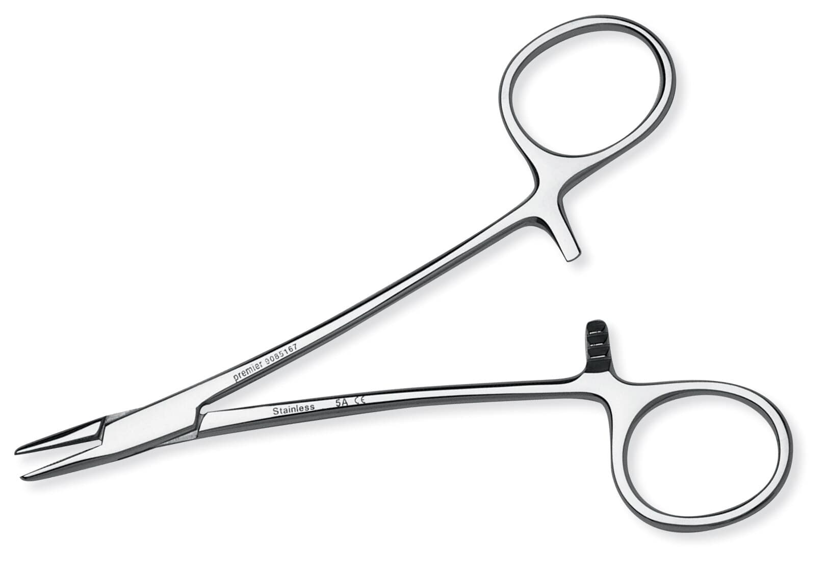 Premier Dental Baumgartner Needle Holder, 5" (12.7 cm), Stainless Steel, 1 Each thumbnail 2
