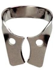 Ivory Rubber Dam Clamp, Wingless, #28N, General Purpose Lower Molar, Stainless Steel, 50057732 thumbnail 7