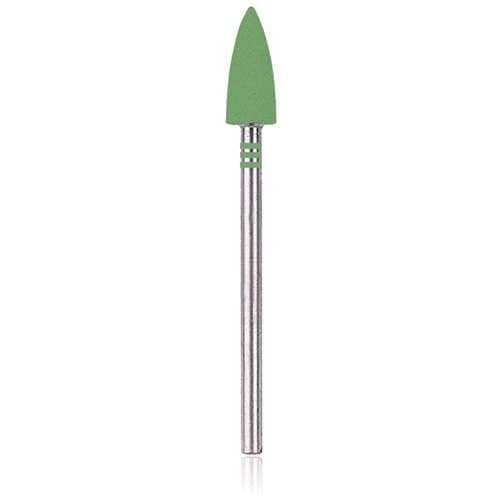 Kerr NTI CeraGlaze Diamond-Impregnated Porcelain Polisher, Green Coarse Pre-Polishing, Flame, HP Shank, P344, 1/Pk thumbnail 6