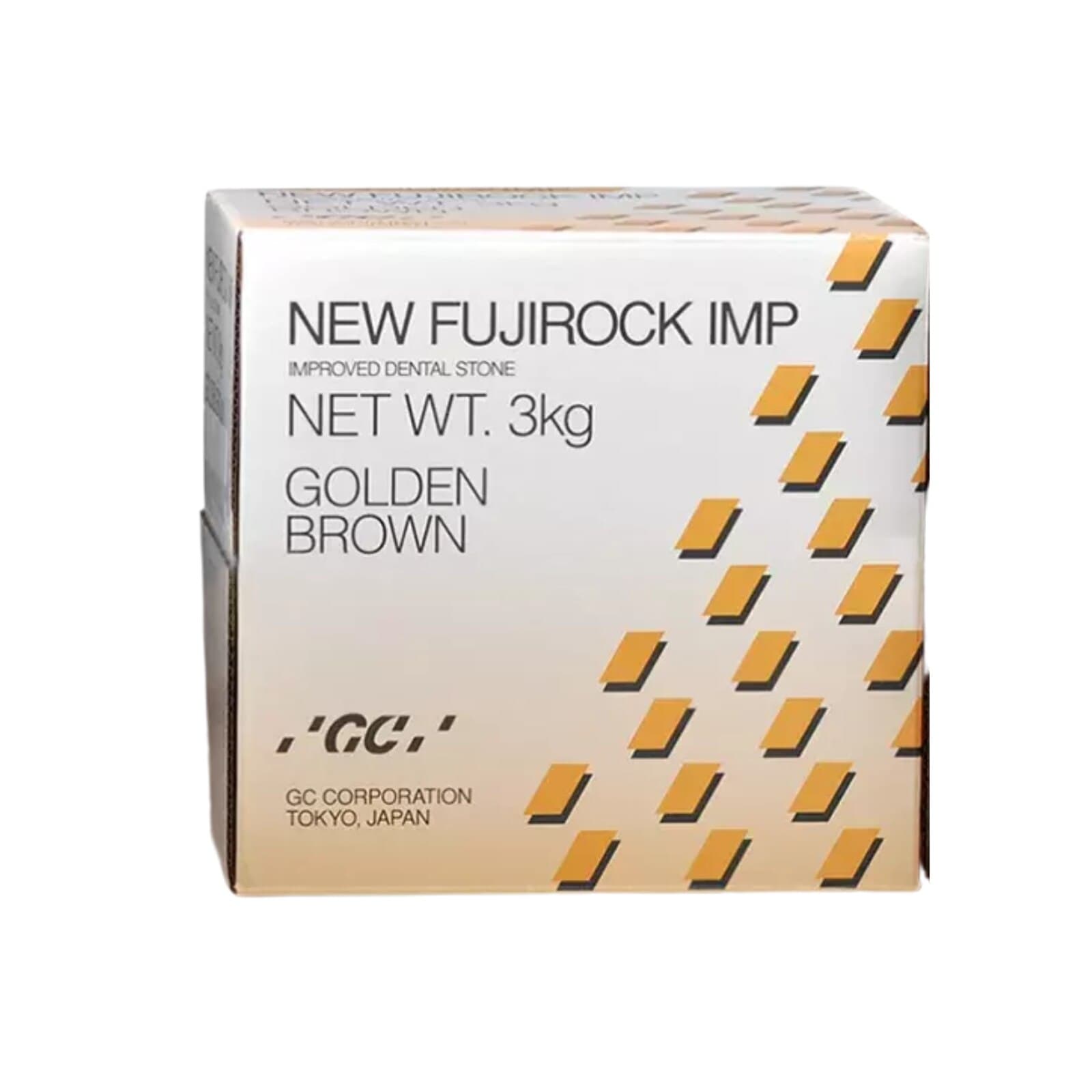 New GC Fujirock IMP Type IV Die Stone, Golden Brown, 3 kg thumbnail 2
