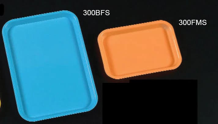 Plasdent Set-Up Flat Tray, Size B (Ritter), Gray, 13-1/2" x 9-5/8" x 7/8", 1/Pk, 300BF-9 thumbnail 6