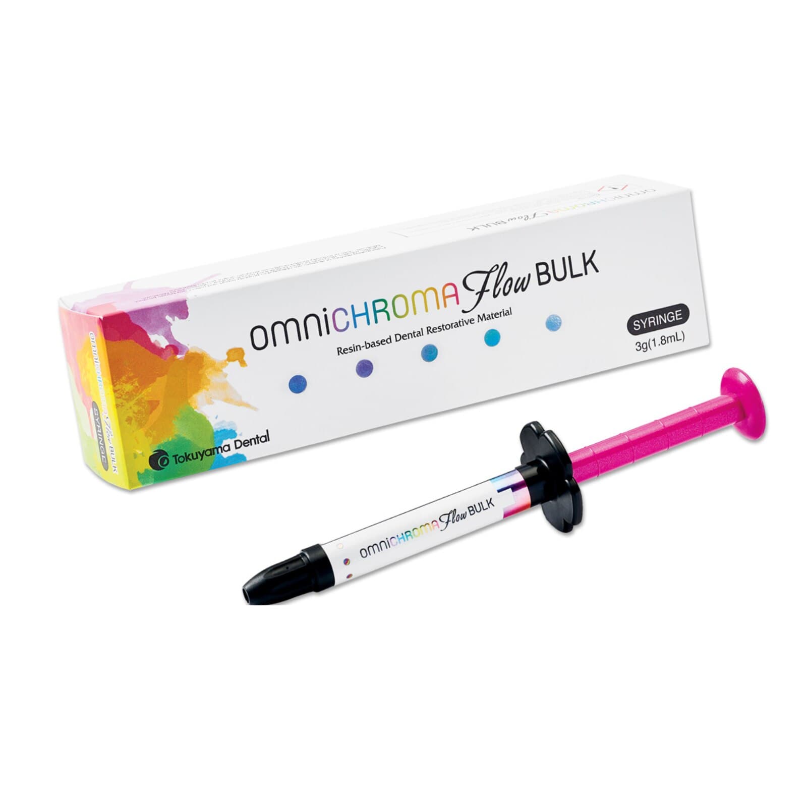 Omnichroma Flow Bulk Fill Flowable Composite, Light-Cure, Syringe Refill, 3 g, 1/Pk, 10221 thumbnail 7