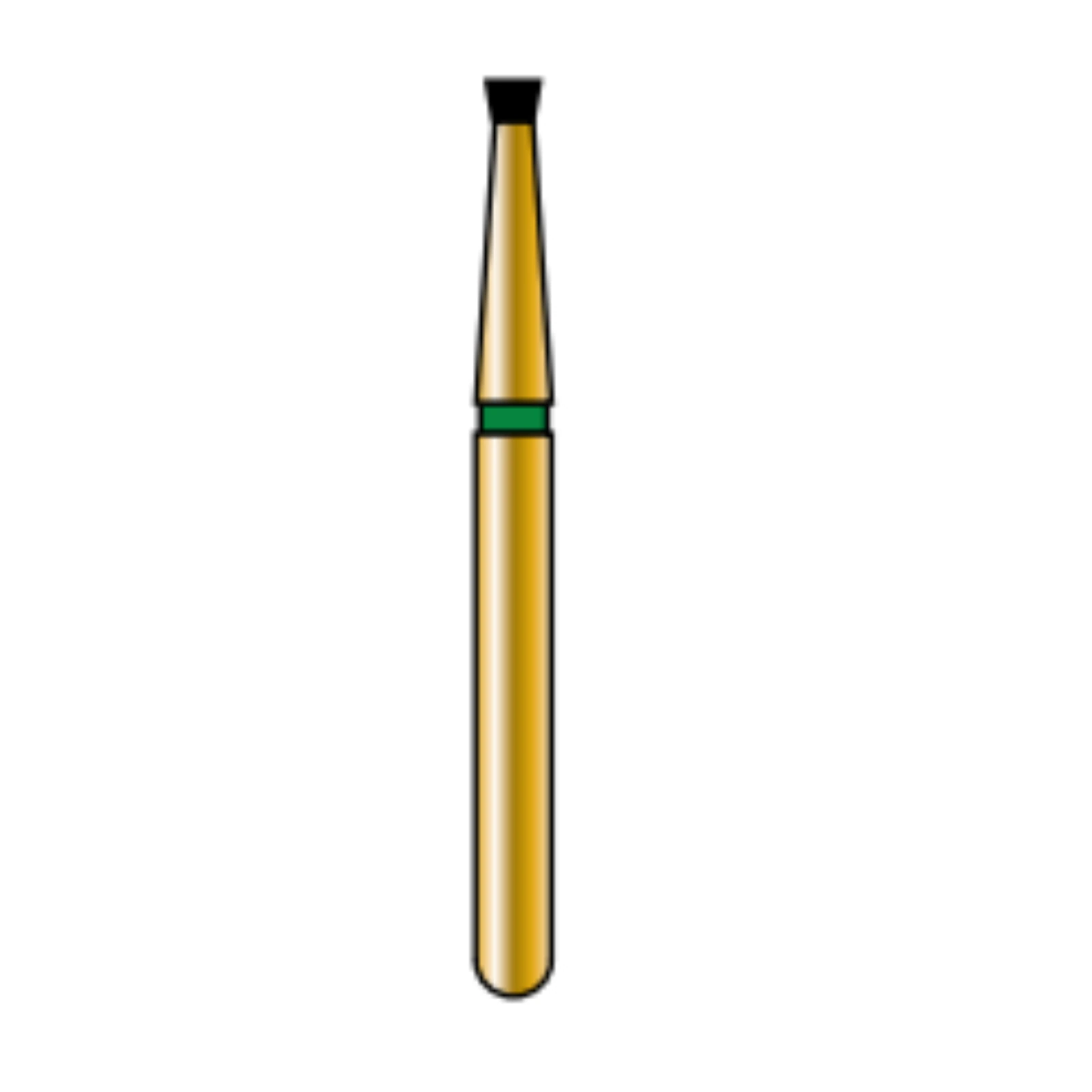 Alpen Multi Use Diamond Bur, FG, Inverted Cone, Coarse, Blue, #805, 1.2 mm Diameter, 0.9 mm Length, 5/Pkg - Alpen® Multi Use Diamond Burs – FG, Inverted Cone, Coarse, Blue, 5/Pkg - Inverted Cone, # 805, 1.2  mm Diameter, 0.9  mm Length - Image 1
