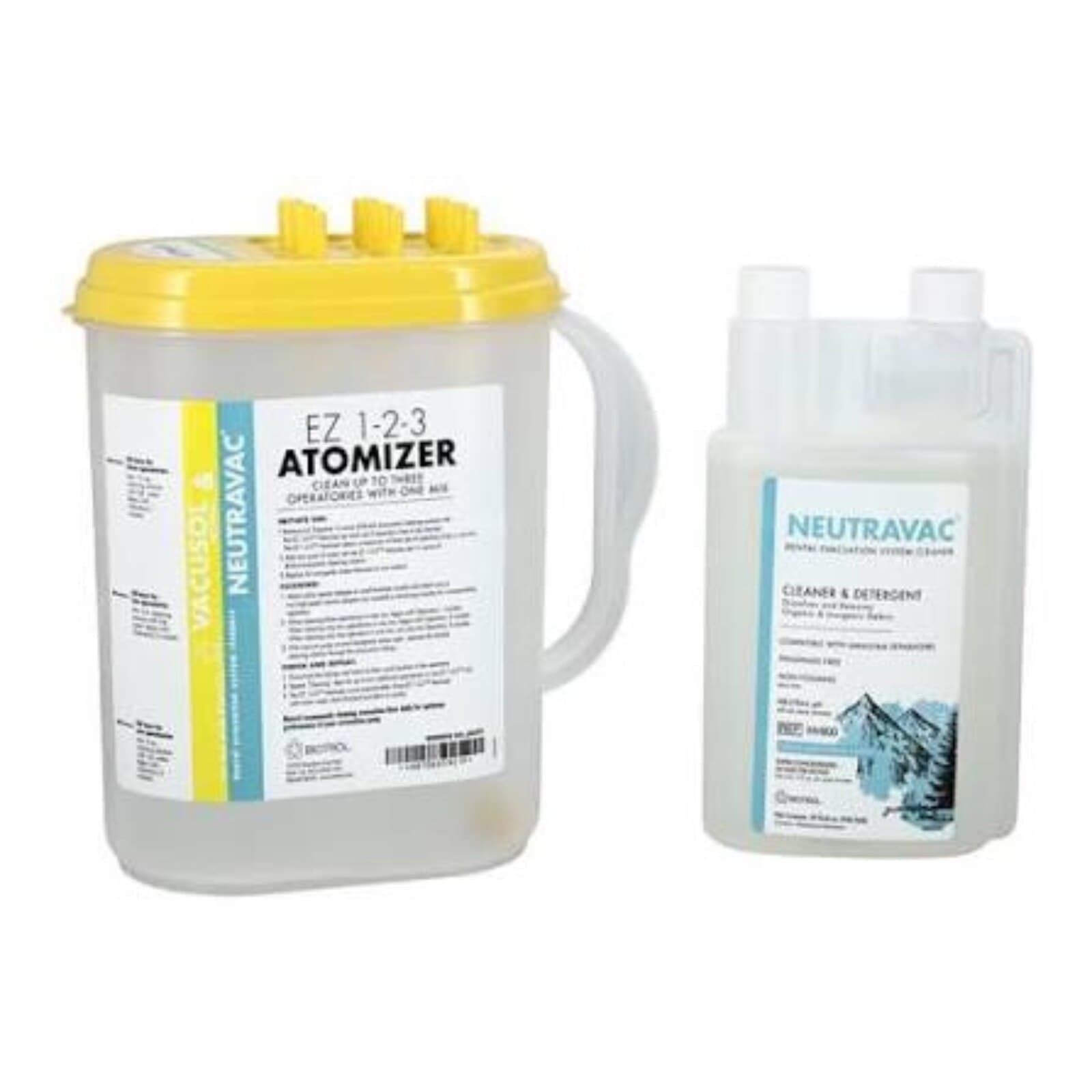 Biotrol NeutraVac Dental Evacuation Line Cleaner Starter Kit, 32 oz Bottle with EZ 1-2-3 Atomizer, NV806 thumbnail 11