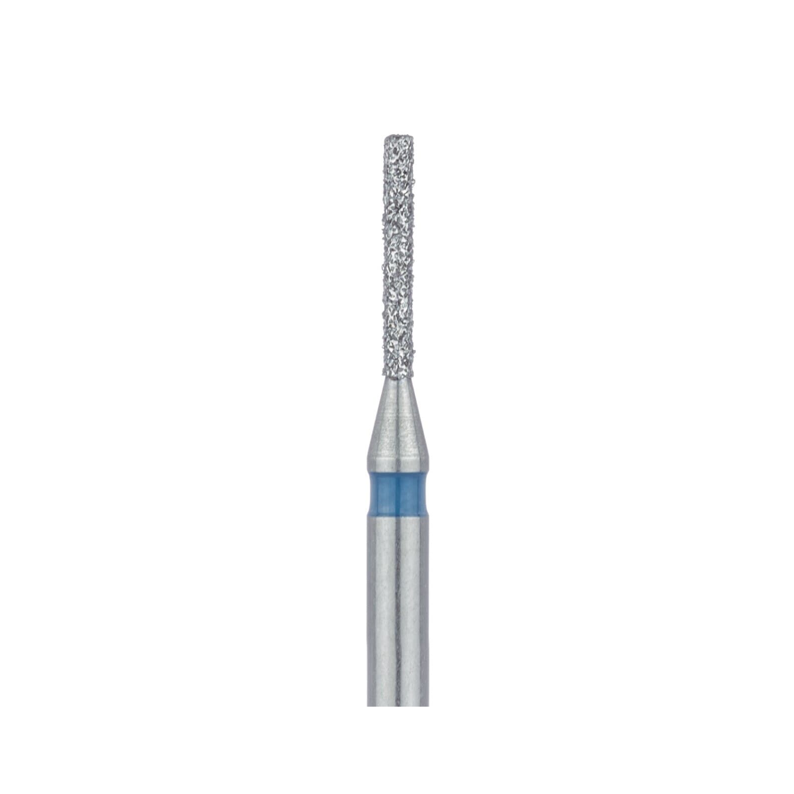 Meisinger Multi-Use Diamond Bur, FG, Round Edge Long Cylinder, #841, 1.6 mm, Medium Grit, Blue Ring, 5/Pk, 841-016-FG thumbnail 4