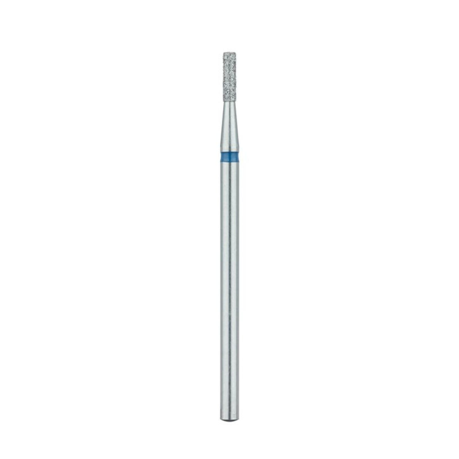 Meisinger 837L-016-FG Diamond Bur, Medium Grit, Long Cylinder, Flat End, Friction Grip, 1.6 mm Diameter, 8.0 mm Head Length, 5/Pk thumbnail 3