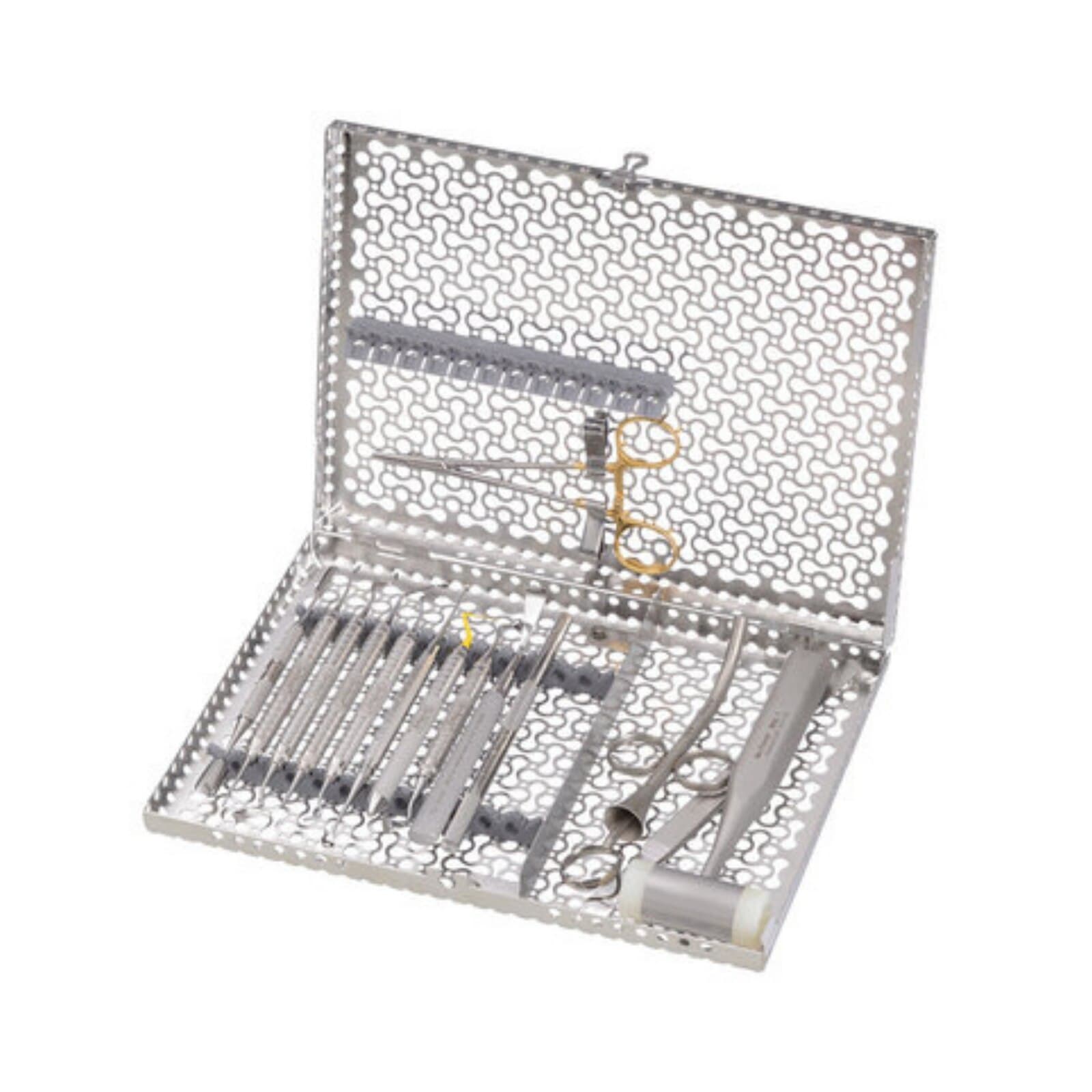 Hu-Friedy IMS Infinity Series Oral Surgery Cassette, Gray, 14.5" x 1.25" x 8", IMNOS1 thumbnail 2