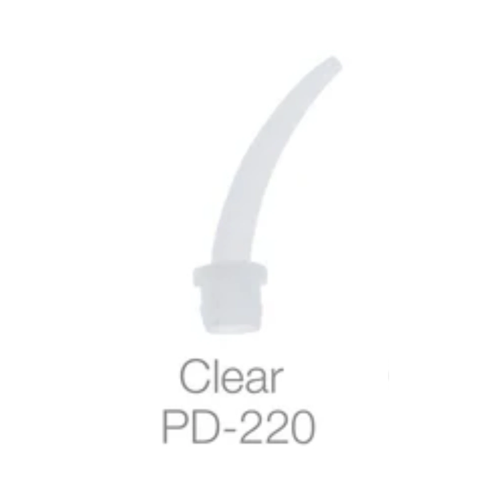Pac-Dent Intraoral Mixing Tips, Clear, Large, 100/Pack, PD-220 - Intraoral Mixing Tips Clear Pack of 100 - Image 1