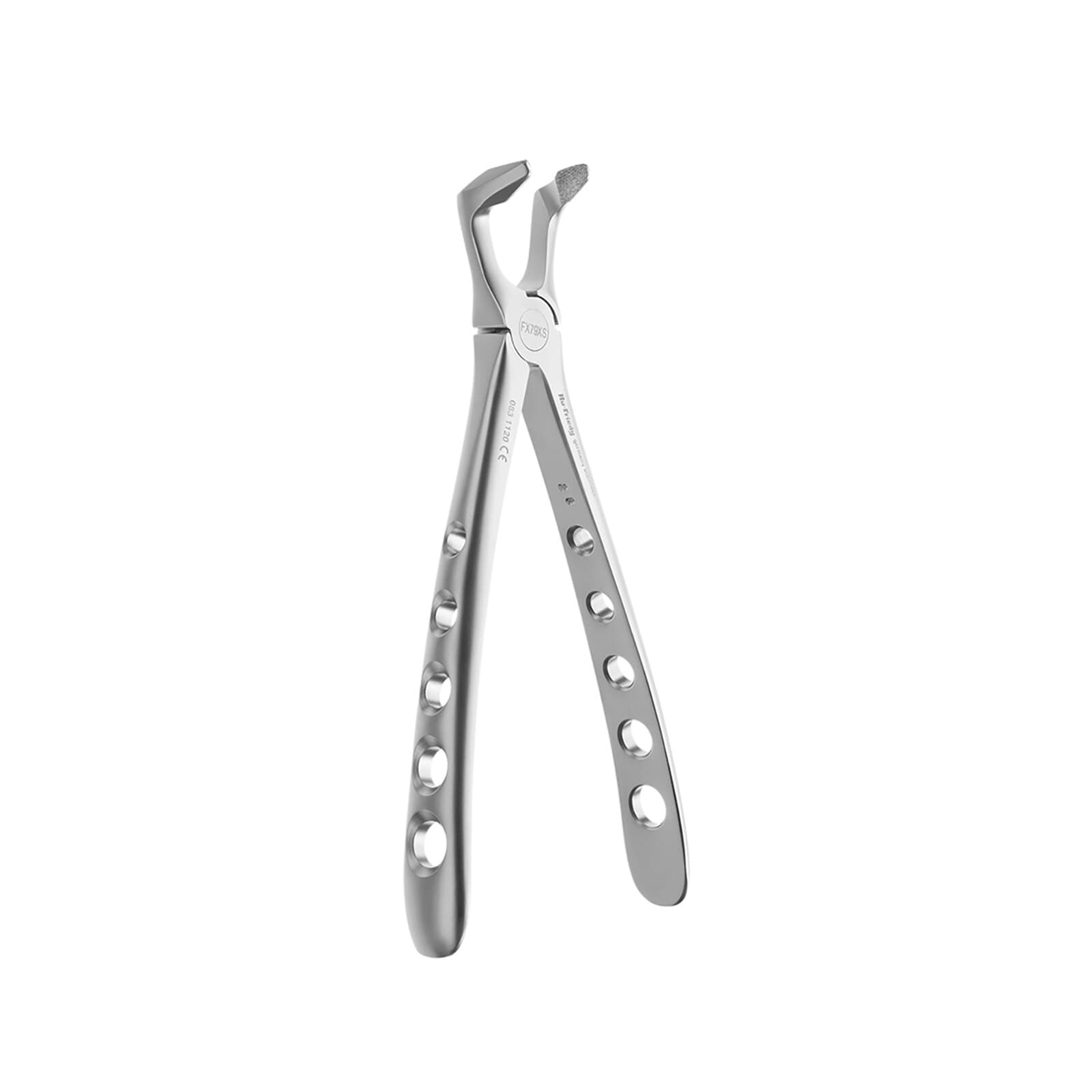 Hu-Friedy Atraumair #79 Diamond-Dusted Extraction Forceps, Lower Molars, Serrated, FX79XSD thumbnail 2