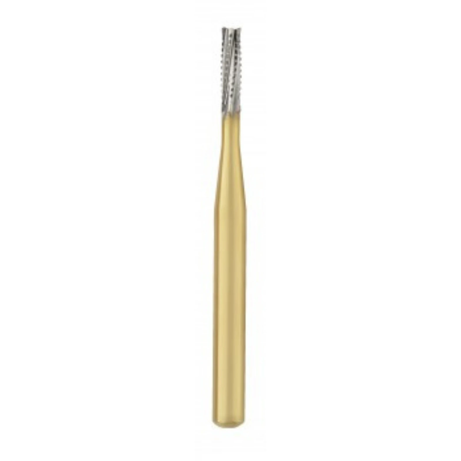 Great White Gold Series Carbide Burs, FG, Straight Cross Cut Fissure, #557, 10/Pk, 18218 thumbnail 8