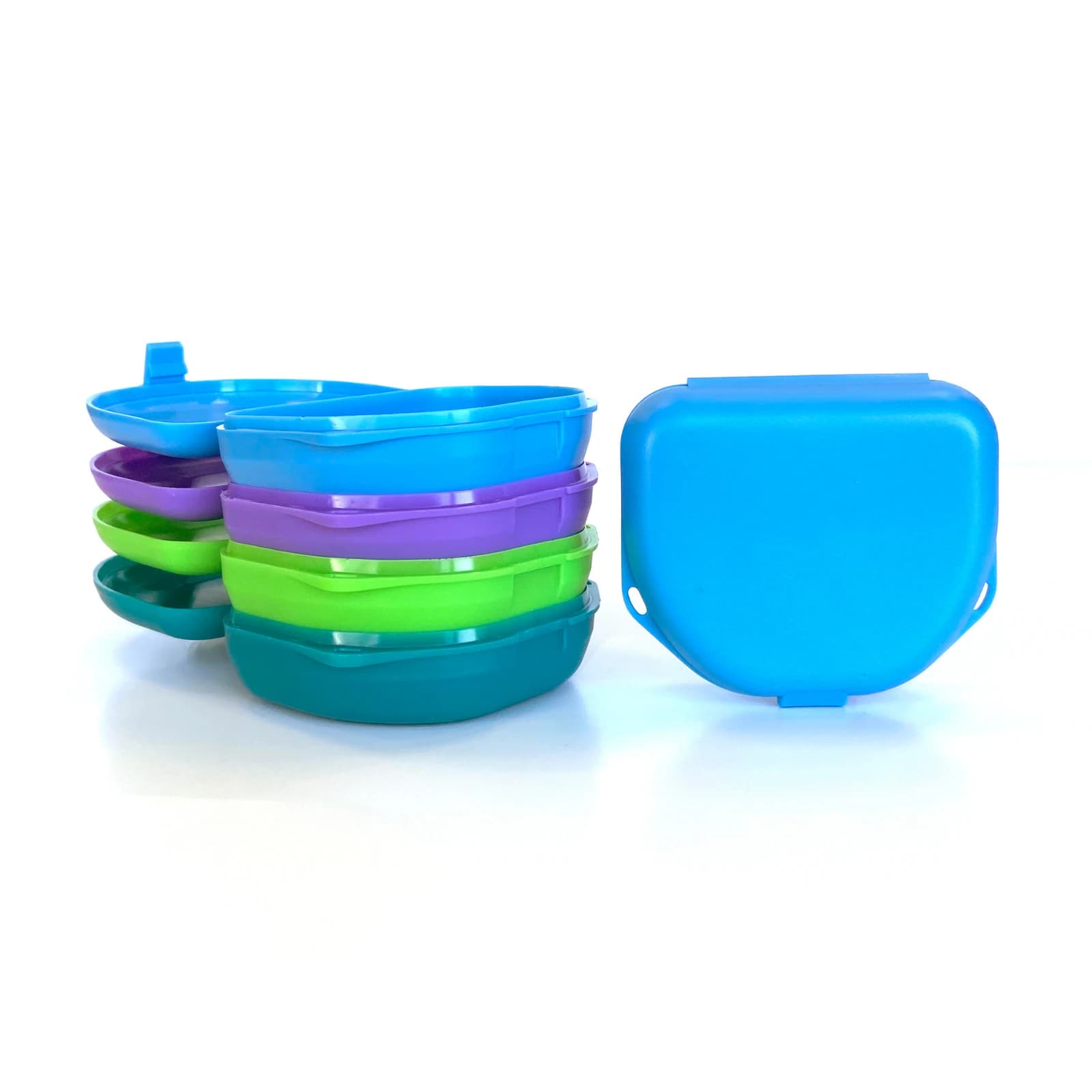 Zirc Dental Retainer Box, 1" Deep, Assorted Colors, 12/Pack, 25R500 thumbnail 4