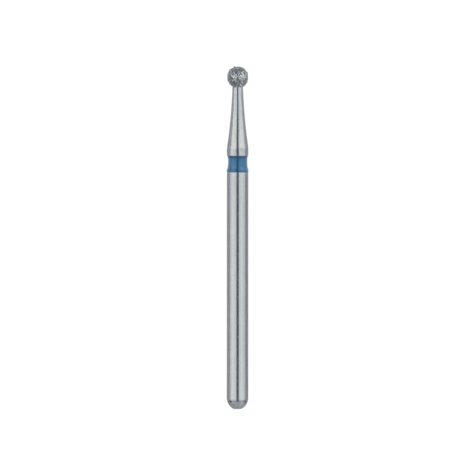 Meisinger FGXL Surgical Diamond Bur, Round, Medium (Blue), 1.6 mm, 801-016-SU, 5/Pk thumbnail 3
