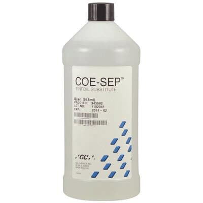 COE-SEP Tinfoil Substitute Separating Film, 32 oz (1 Quart) Bottle, 343592 thumbnail 5