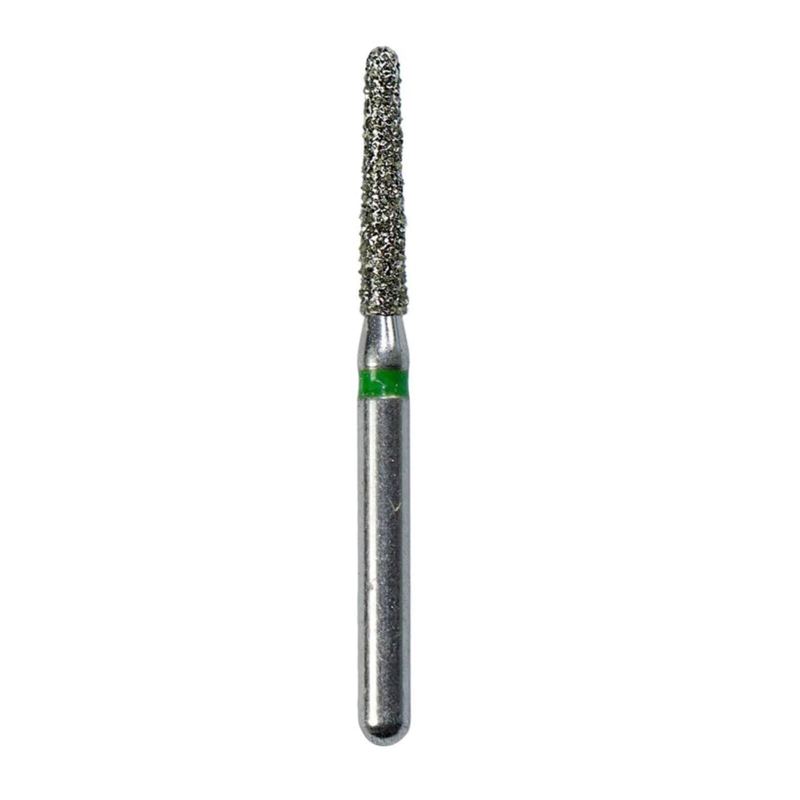 SimpliCut Single-Use Sterile Diamond Bur, Round End Taper, Coarse Grit, Friction Grip, 25/Pkg, C856-014-D thumbnail 2