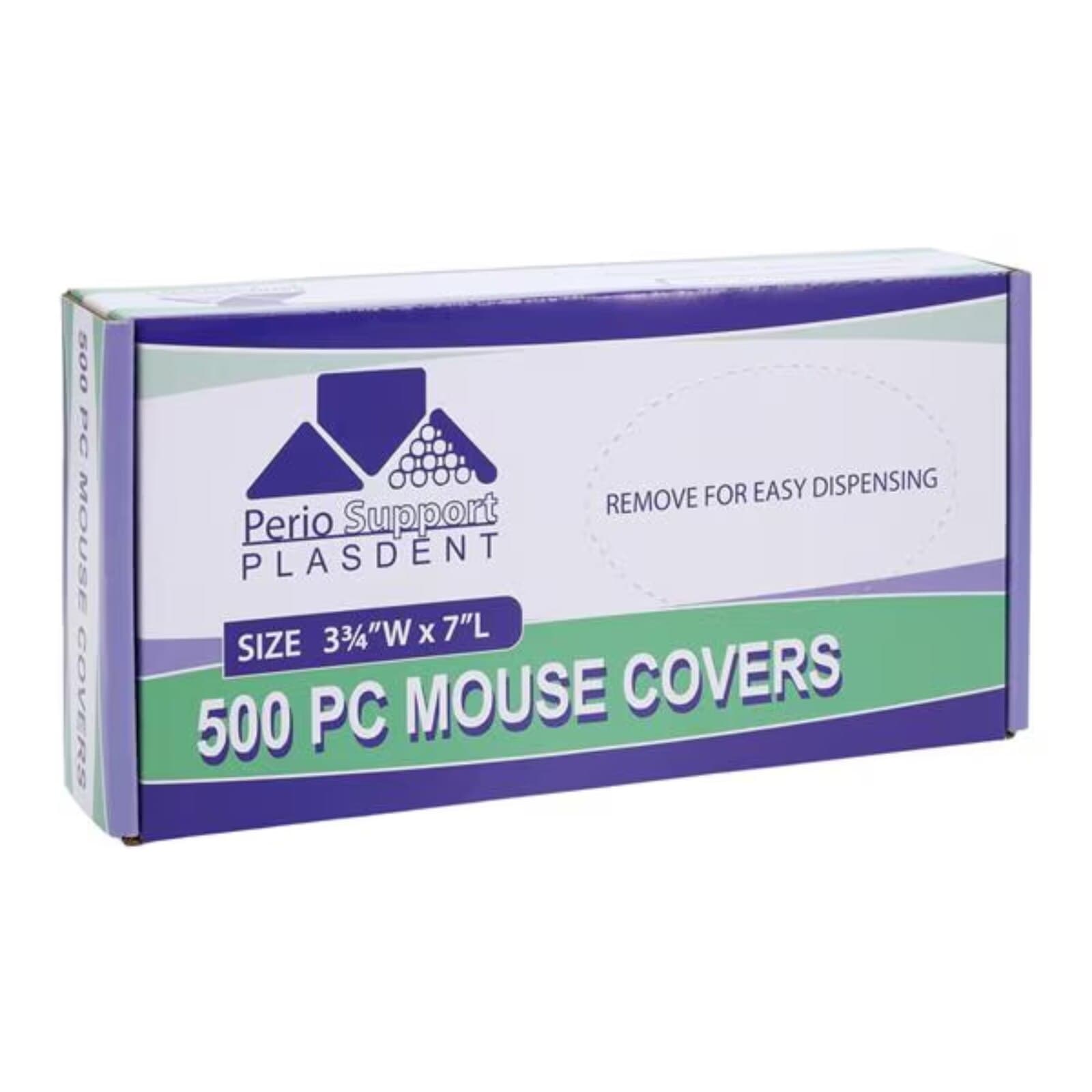 Plasdent Disposable PC Mouse Protective Covers, Clear Plastic, 3.75" x 7", 500/Pk, PS405 thumbnail 8