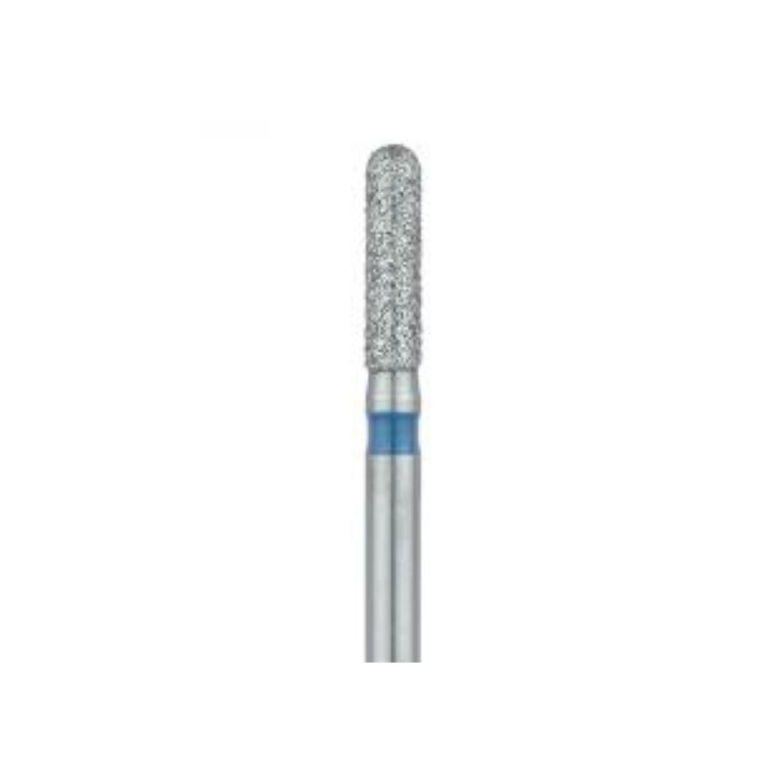 Meisinger 838L-016-HP Diamond Bur, Round End Cylinder, Medium Grit, 1.6 mm, HP Shank, 5/Pk thumbnail 3