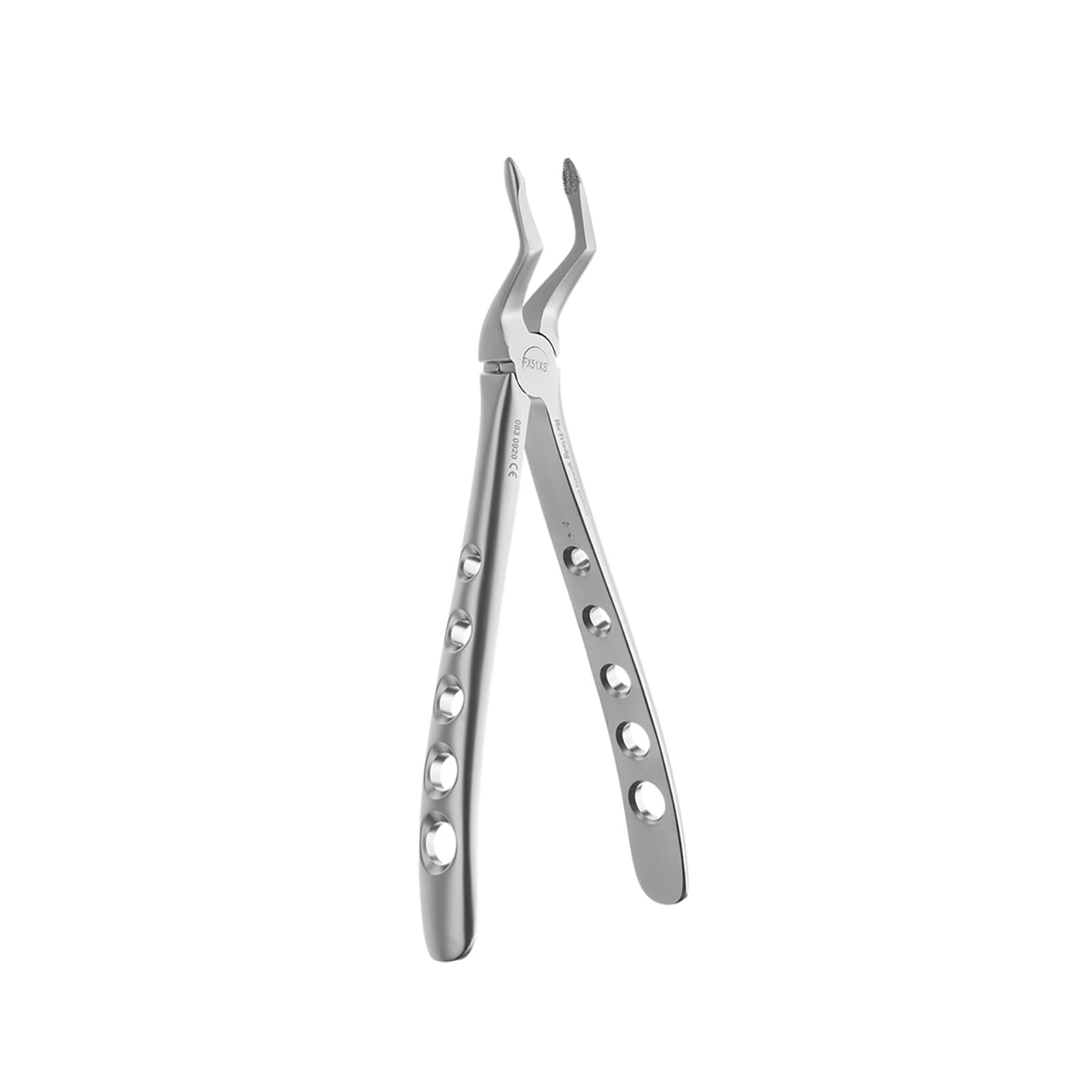 Hu-Friedy Atraumair #51 Diamond-Dusted Extraction Forceps, Serrated, Upper, FX51XSD thumbnail 2