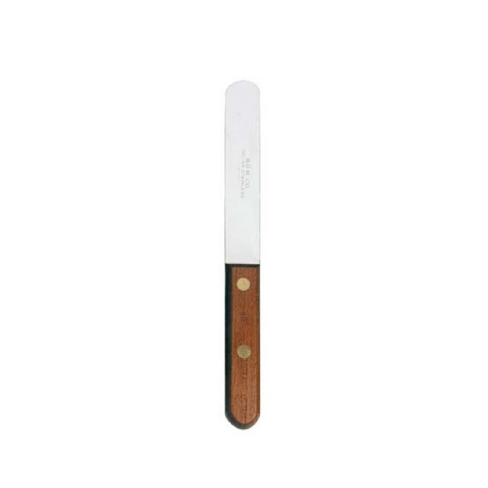 Buffalo Dental #14R Plaster Spatula, 4-1/4" Rigid Stainless Steel Blade, Rosewood Handle, 79440 thumbnail 2