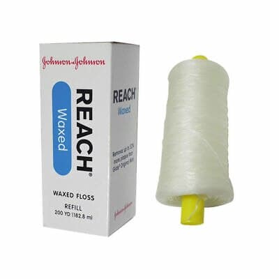 REACH® Waxed Dental Floss Refill, Unflavored, 200 yd Spool, 1/Pkg, 211896500 thumbnail 9