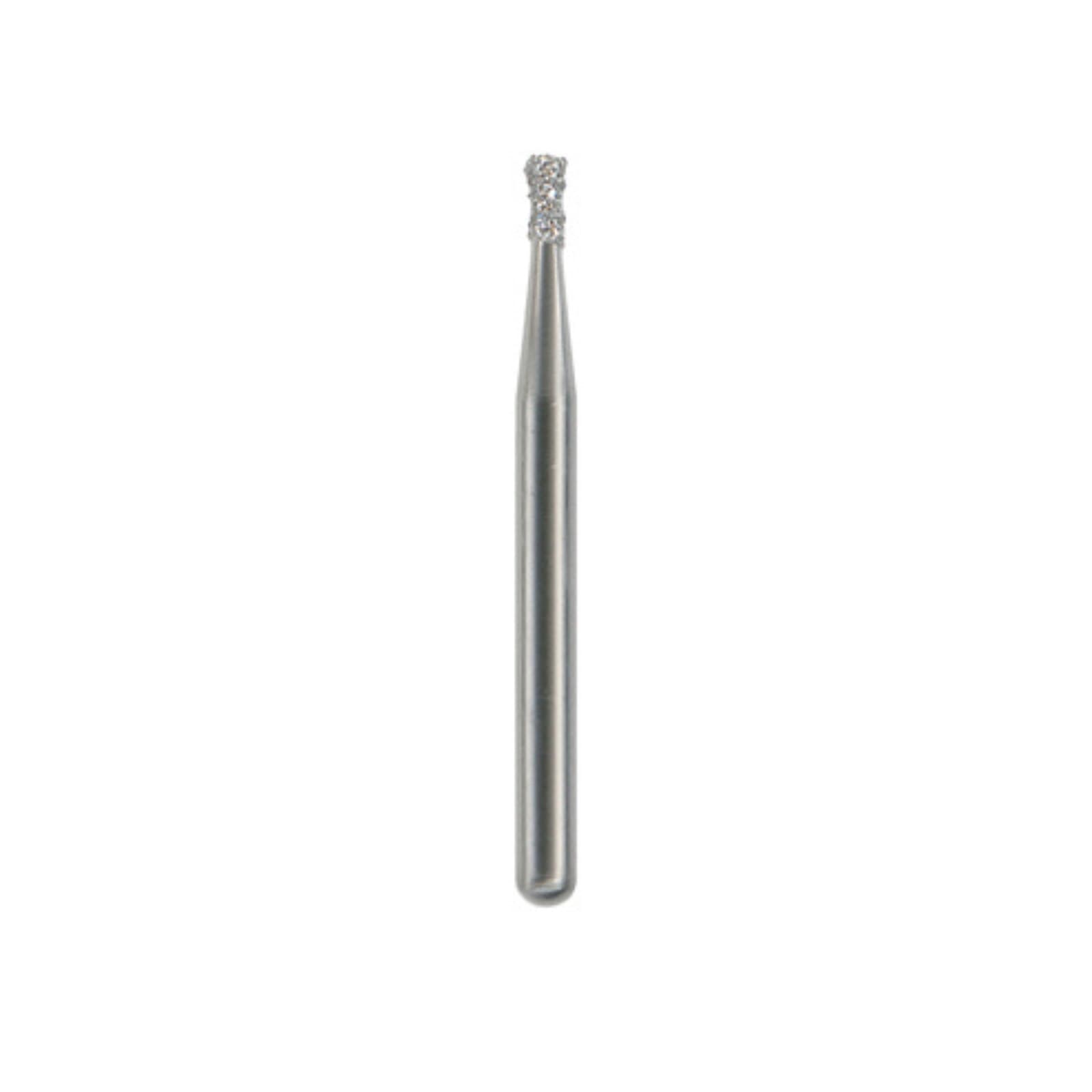NTI Diamond Bur, Coarse Grit, Inverted Cone with Collar, Friction Grip (FG), #C806-010, 1.0 mm Diameter, 2.0 mm Length, 5/Pk thumbnail 2