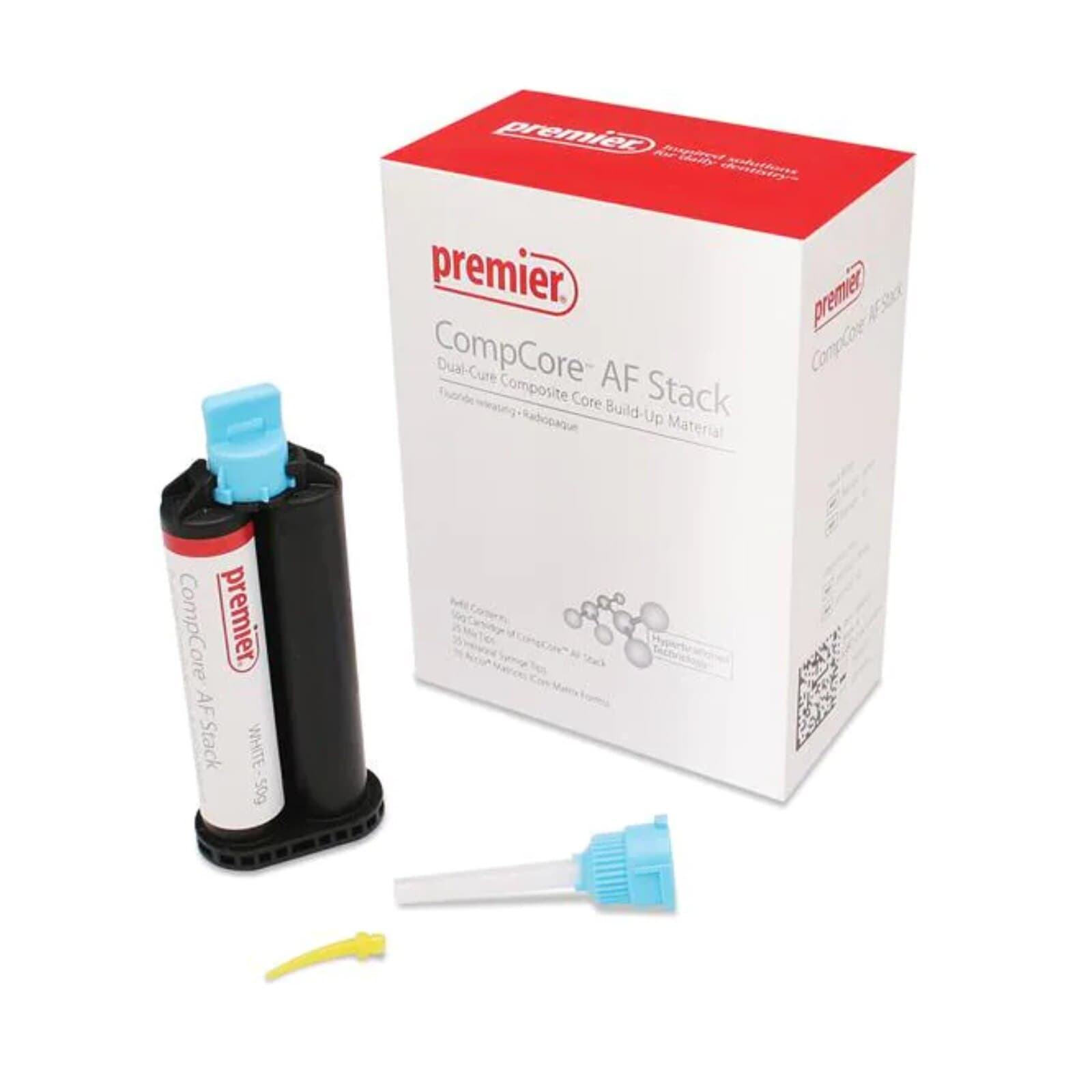CompCore AF Dual-Cure Core Build-Up Material, Cartridge Refill, White, 50 g, 3001432 thumbnail 15