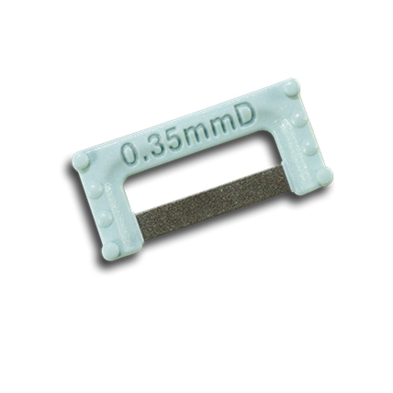 ContactEZ IPR Plus DS Widener Coarse Diamond Strip, Large, Mint, Double-Sided, 0.35mm, 32/Pk, 36632 thumbnail 2