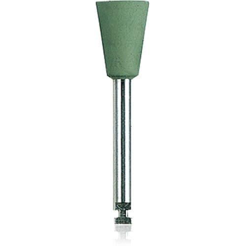 NTI Silicone Polishers, Green, Inverted Cone #60, RA/Latch Shank, 6.5 mm, 10/Pk, P0135-065 thumbnail 4