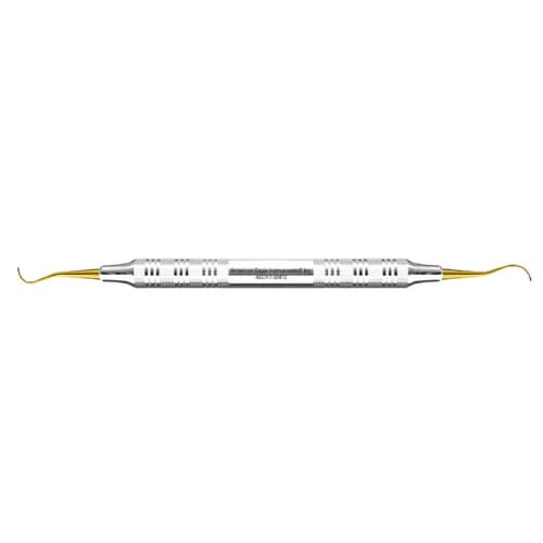 American Eagle XP Curette DE Younger-Good 7-8, EagleLite Stainless Steel Handle, Double End, 3/8" (9.5mm), AECY7-8XPZ - XP Curette DE Younger-Good 7-8 Z Handle - Image 1