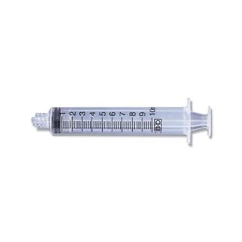 BD Syringe/Needle Combination, Luer-Lok Tip, Regular Bevel, 10 mL, 21G x 1-1/2", Green, Sterile, 100/Bx, 309643 thumbnail 2