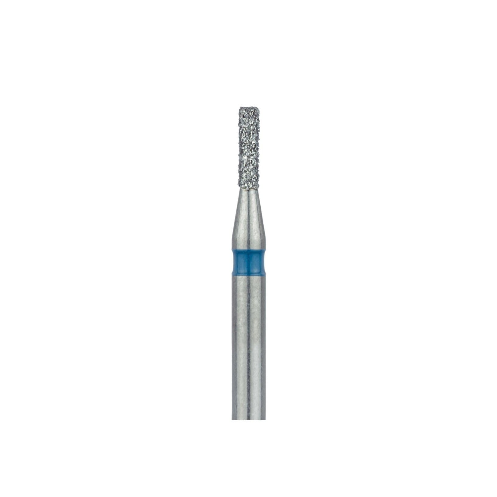 Meisinger 835G-010-FG Coarse Diamond Bur, Cylinder, Flat End, Friction Grip, 1.0 mm Head Diameter, 3.5 mm Head Length, Green Ring, 5/Pk thumbnail 3