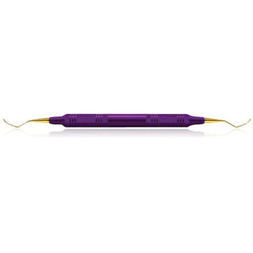 American Eagle Barnhart #1-2 XP Sharpen-Free Universal Curette, Narrow Blade Anterior, EagleLite Resin Handle, 3/8", Purple, AECB1-2XPX, 1/Pk thumbnail 9