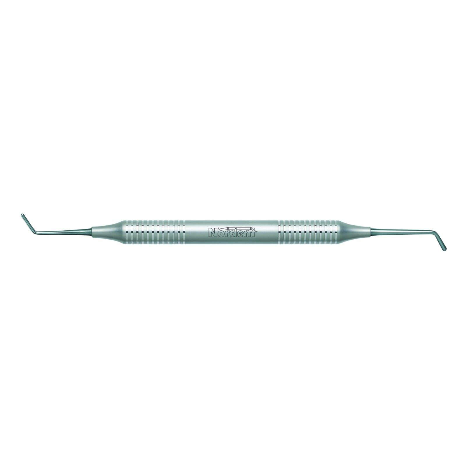 Nordent Ladmore #3 Double-Ended Burnisher, DuraLite Round Handle, 1.3mm/1.9mm Tips, High-Carbon Stainless Steel - Burnishers - Ladmore #3 - DuraLite&reg; Round - Image 1