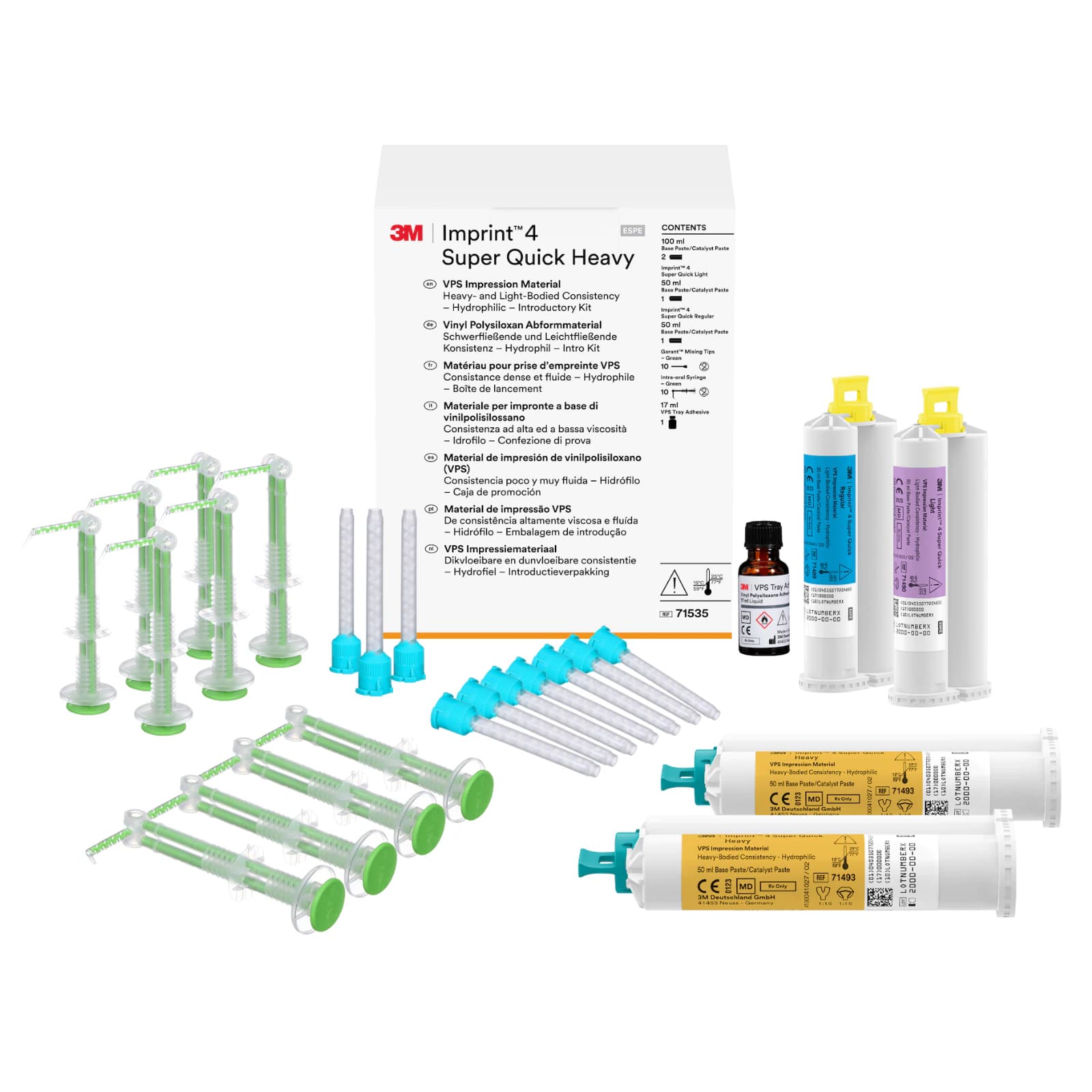 3M Imprint 4 Super Quick Heavy VPS Impression Material Intro Kit, 71535 thumbnail 2