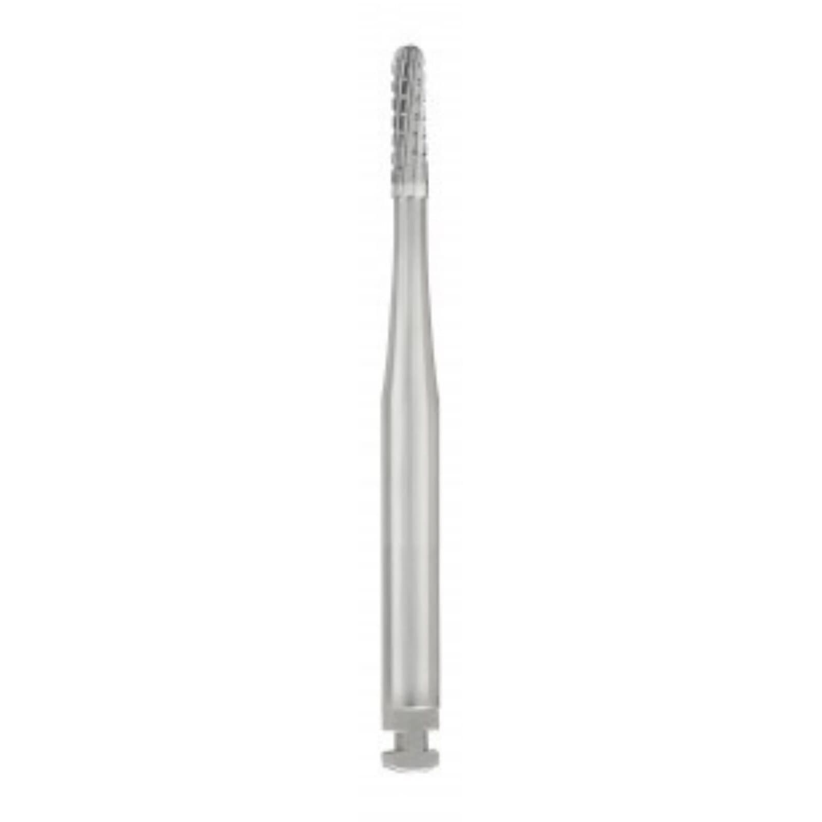 SS White Standard Operatory Carbide Bur, RA (Right Angle Latch), Straight Round End Cross Cut Fissure, #1557, 1.0 mm Head, 10/Pk, 14793 thumbnail 3