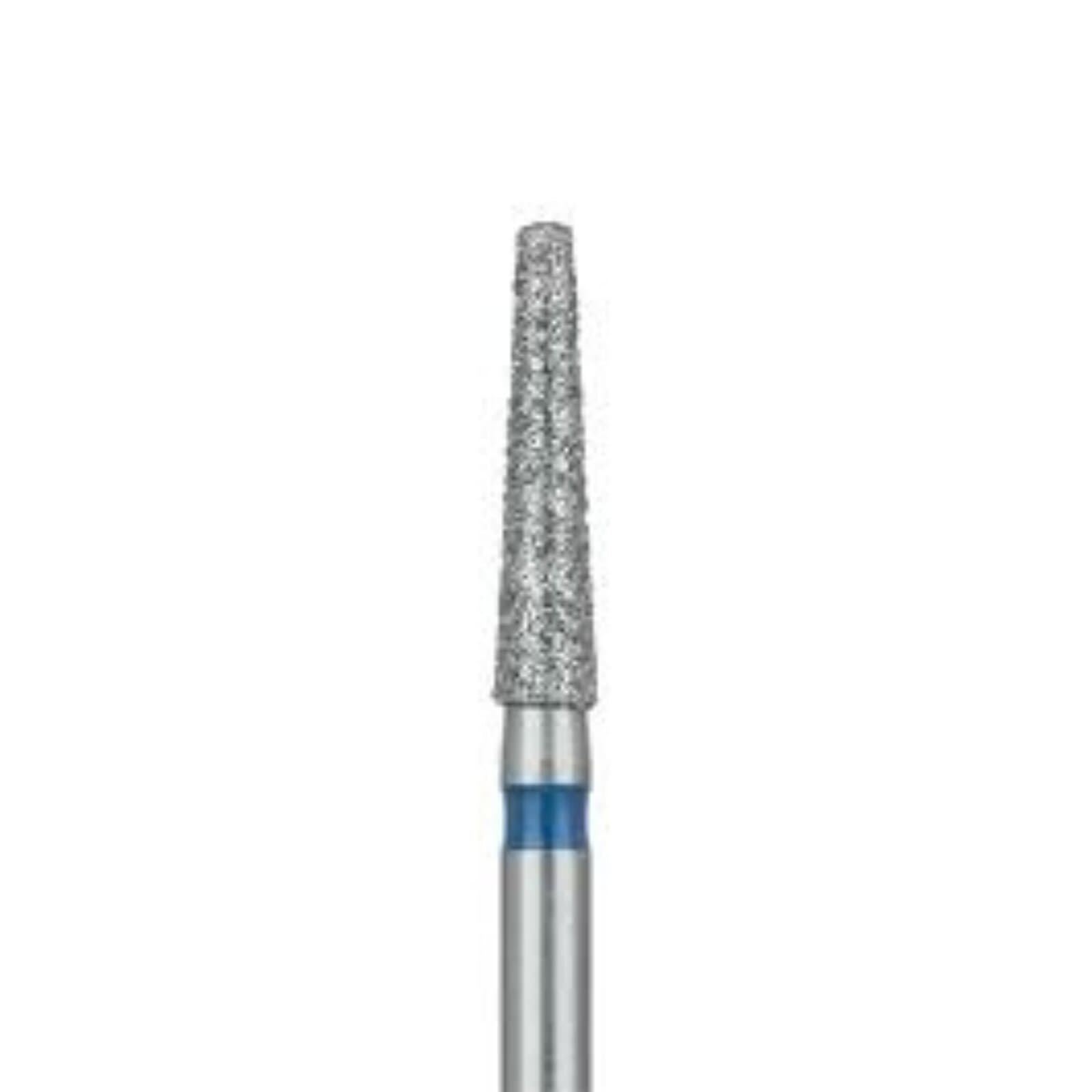 Meisinger Diamond Bur #847-023-HP, Medium Grit, Flat End Taper (Cone), 2.3 mm Diameter, 8 mm Working Length, HP Shank, 5/Pack thumbnail 3