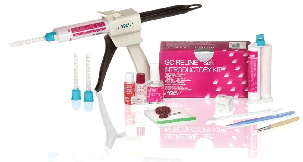 GC Reline II Soft Denture Reline Material, Automix Cartridge Refill, 48 mL (61 g), 1/Pk, 010264 thumbnail 11