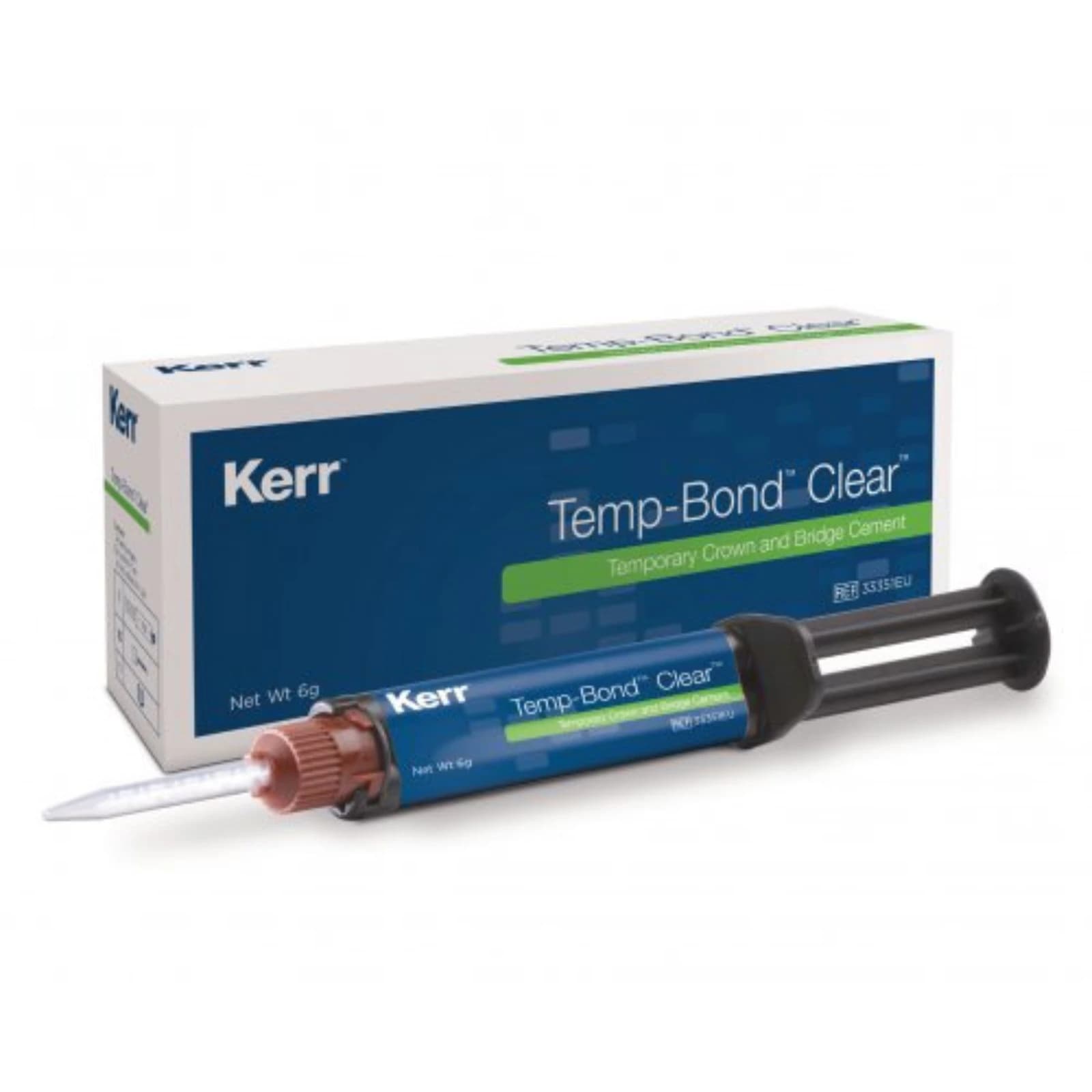 Kerr TempBond Clear with Triclosan Automix Syringe, 6 g, 33351, 1/Pk thumbnail 14