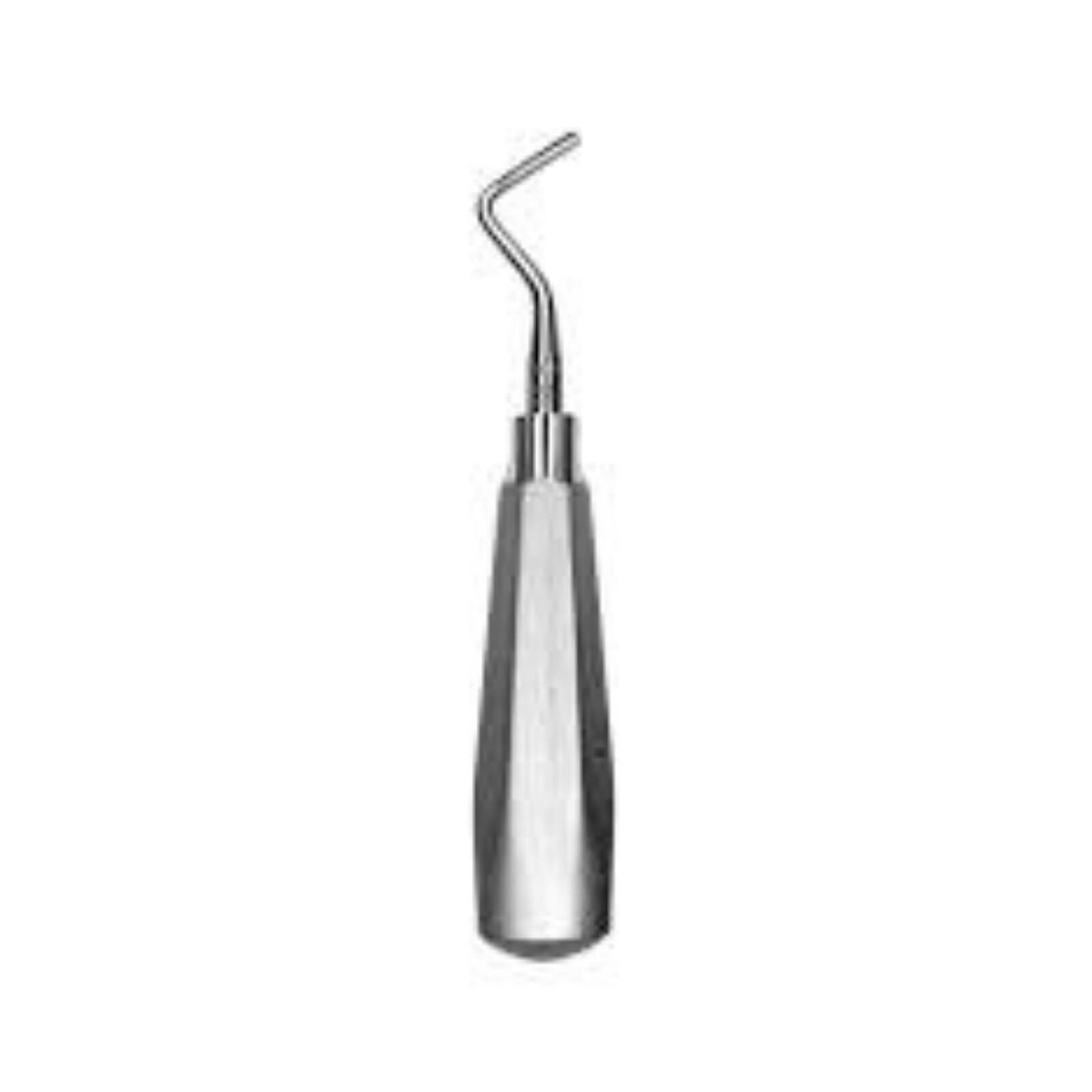 Hu-Friedy Hourigan Elevator #5 (Mod 38), Serrated, #510 Large Tapered Hexagon Handle, Part No. 303607 thumbnail 2