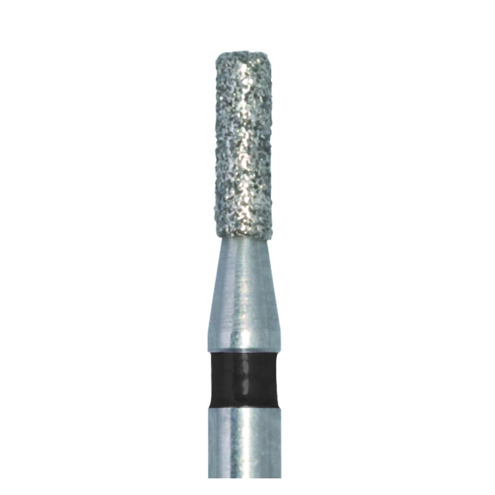 Meisinger 840H-012-FG Diamond Bur, Super Coarse (Black), Cylinder Round End, Friction Grip, 1.2 mm Head Diameter, 4.0 mm Head Length, 5/Pkg thumbnail 3