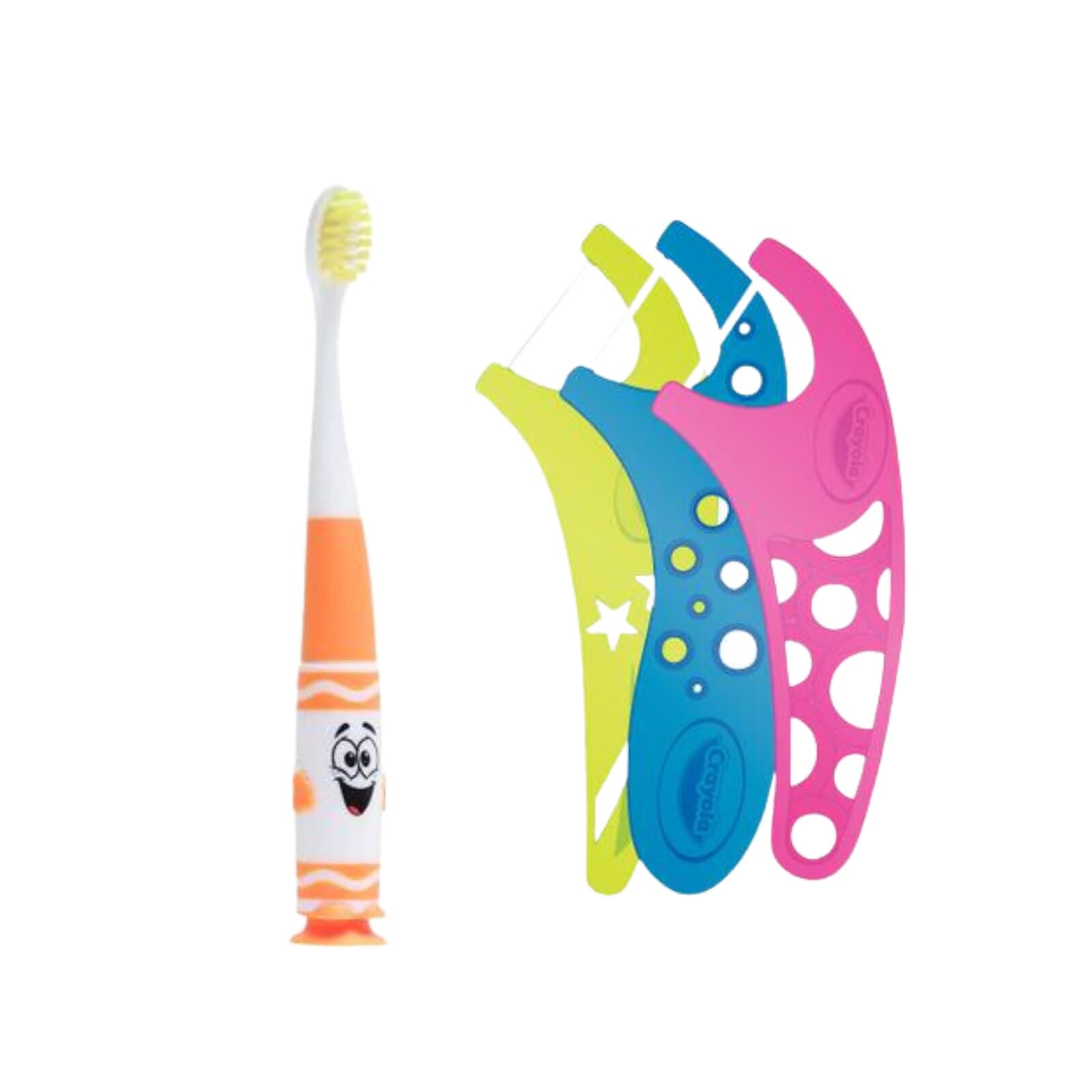 GUM Crayola Pip-Squeaks Kids Patient Pack, Ages 2-5, 144/Bx, KIT36P thumbnail 2