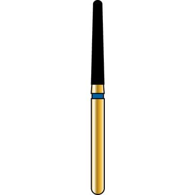 Alpen Multilayer Diamond Bur, FG, Tapered Round End, #850, 1.6 mm, Fine Grit, Red, 5/Pk, R850F016FG thumbnail 6