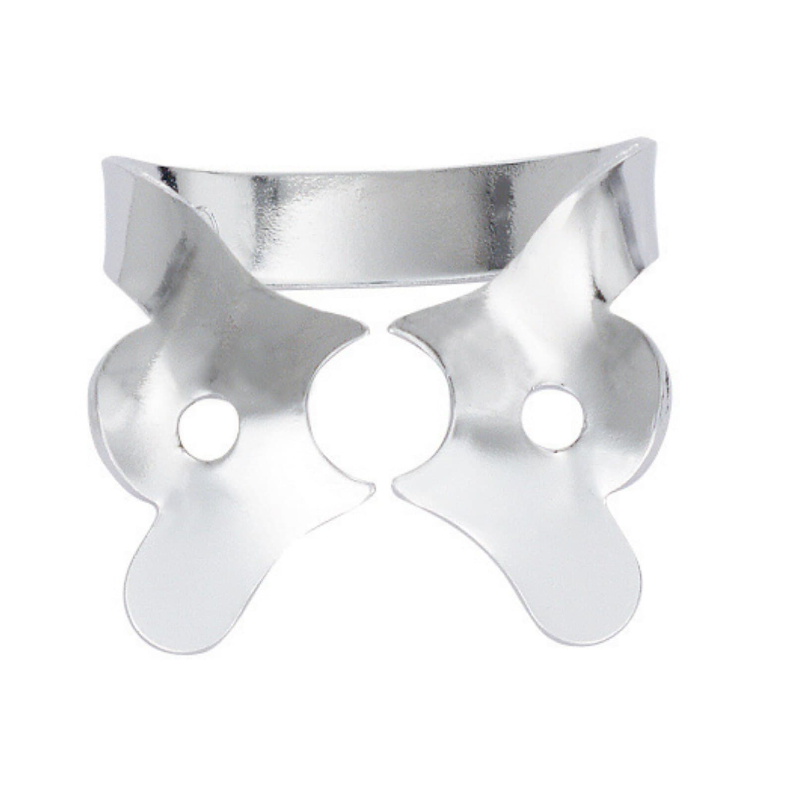 Hygenic Gloss Finish Winged Rubber Dam Clamp, #1, General Purpose Upper Premolar/Bicuspid, H02703, 1/Pk thumbnail 3