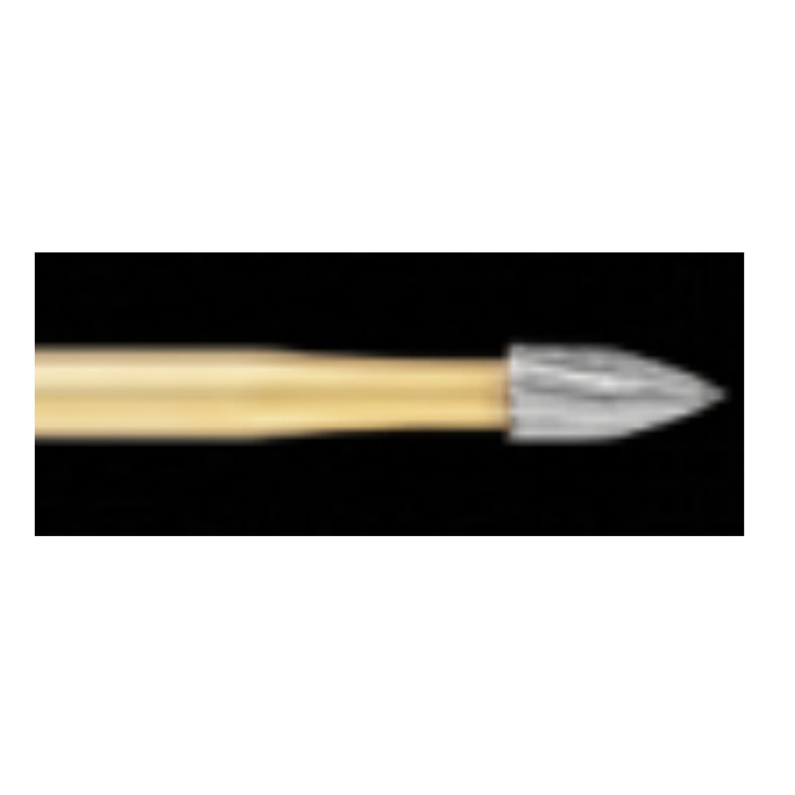 SS White #7106 Flame Trimming and Finishing 12-Blade FG Carbide Bur, 5/Pack, 15094-5 thumbnail 2